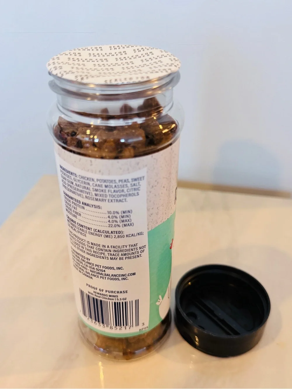 Natural Balance Rewards Minis Soft & Meaty Dog Treats With Real Chicken